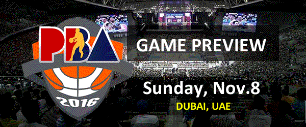 List of PBA Games Wednesday November 4, 2015 @ MOA Arena