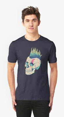 Punk Skull T-shirt for Men