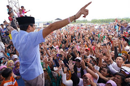 Sandiaga Salahuddin Uno Kampanye Terbuka di Lamongan