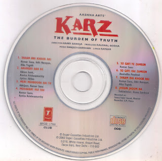 Karz [FLAC - 2002] [T-Series,SFCD-1-702]