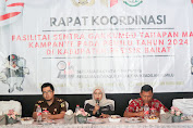 Bawaslu Pesisir Barat Lampung Gelar Rakor Sentra Gakumdu Tahapan Kampanye Pemilu 2024