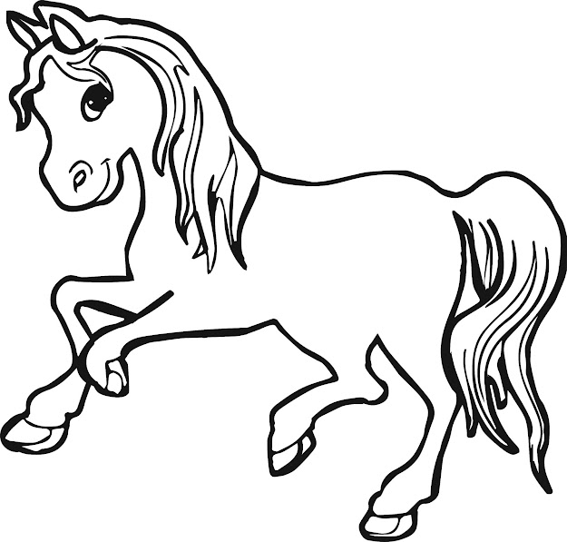 Horse Coloring Pages