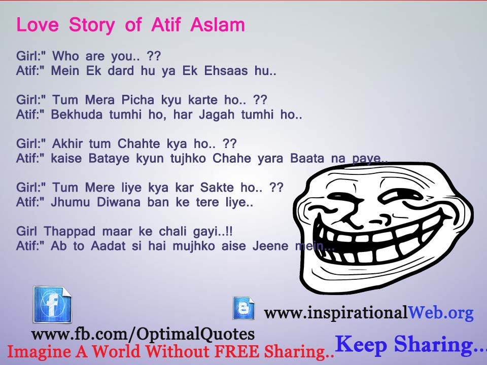 Love Story of Atif Aslam (Atif Shocks) 2013