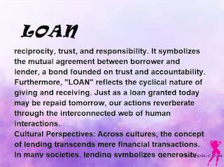 ▷ meaning of the name LOAN (✔)