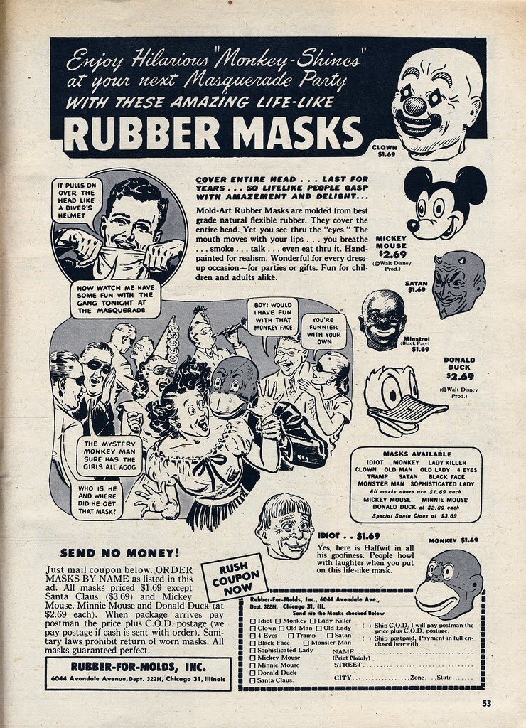 Rubber Masks