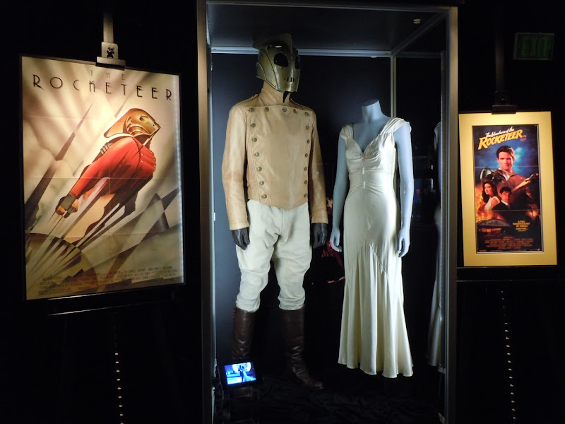 The Rocketeer movie costume exhibit