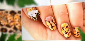 EASY Leopard Nail Art