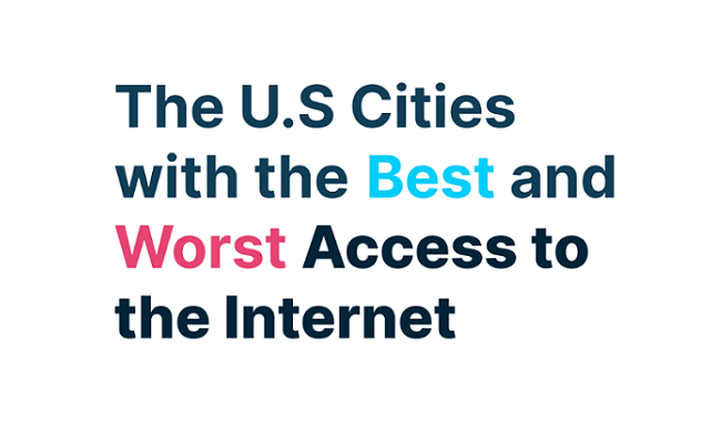 The U.S. Cities With the Best and Worst Internet Access