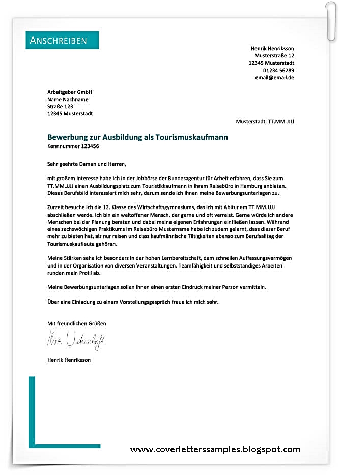 Bewerbung Anschreiben Erstellen