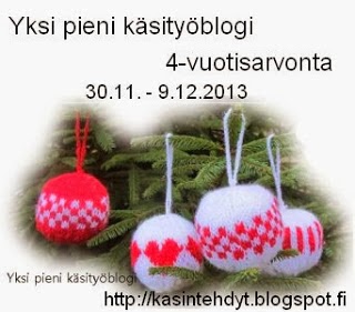 http://kasintehdyt.blogspot.fi/2013/11/arvonnan-aika.html