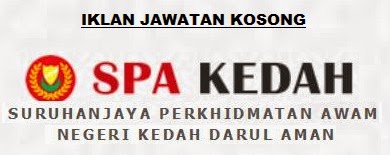 Jawatan kosong SPA Kedah