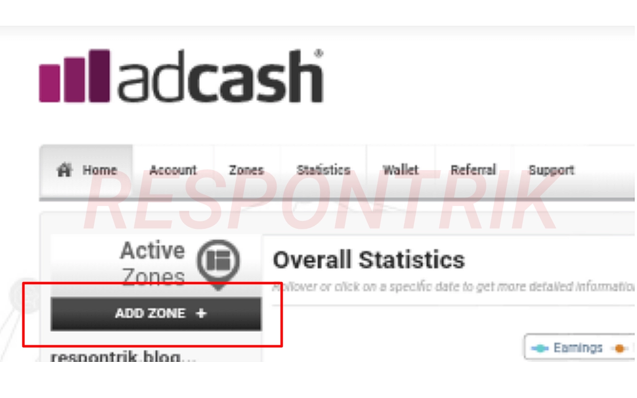 cara pasang iklan adcash