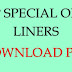 100+ UP Special One Liners PDF - Download Free PDF