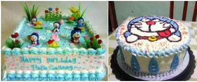  Gambar  Kue Keren Ulang  Tahun  Tema Doraemon  Kumpulan 