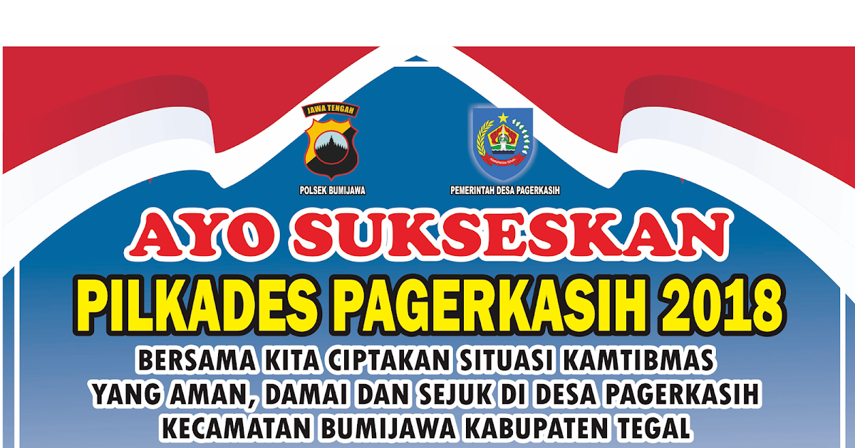 Download Contoh Desain Banner Sukseskan PILKADES .CDR 