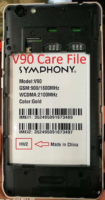 Symphony V90 Flash File Official Firmware