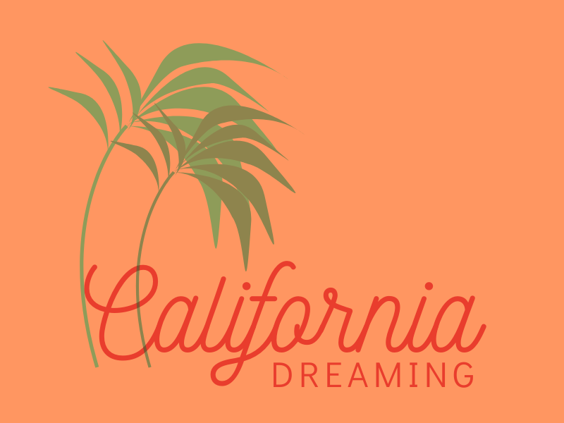 California Dreaming Graphic | biblio-style.com
