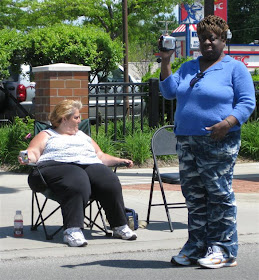 filming the parade, memorial day parade, michigan