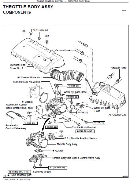 repair-manuals: Toyota Corolla 2004 Repair Manual