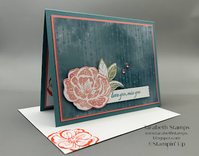 Stampin' Up Irresistible Blooms Love You, Miss You Card by Tarabeth Stamps