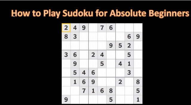 How To Play A Sudoku For Beginners 