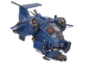 Ultramarines Stormtalon Gunship with Skyhamer Missile Launcher