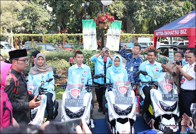 Ambulan motor sumbangan dari PT. Angkasa Pura II