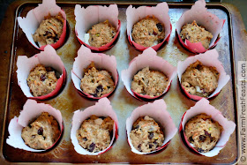 Christmas Morning muffins ready to bake