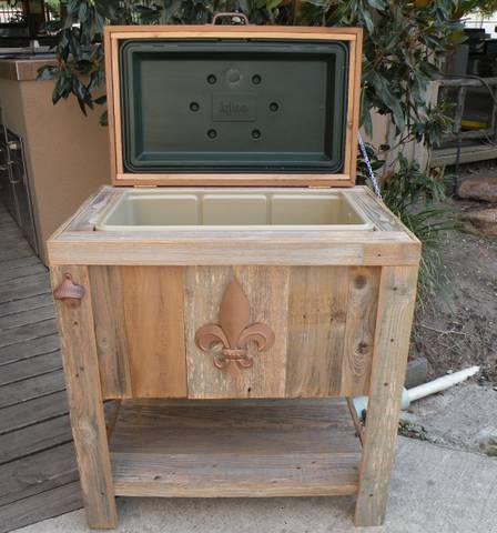 Wood Ice Chest