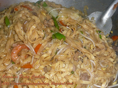 Pansit Miki Gisado - Cooking Procedure