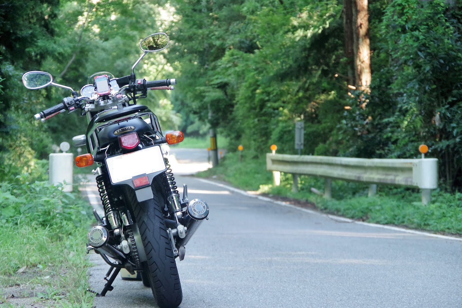 台風襲来 バイクを守れ Stock Hunterの御機嫌伺