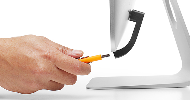 Jimi is a J shaped USB extension for your iMac 1