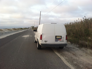 2005 Chevrolet Astro Van of White Angel Xpress courier service at Fortescue, New Jersey