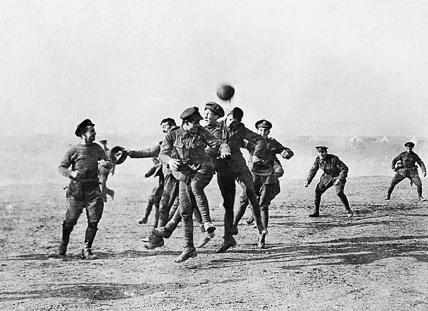 Christmas Truce Football