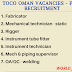 TOCO Oman Vacancies - Free recruitment