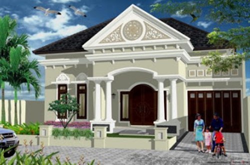 Desain Rumah Mewah 1 Lantai Model Terbaru Bargaya Modern