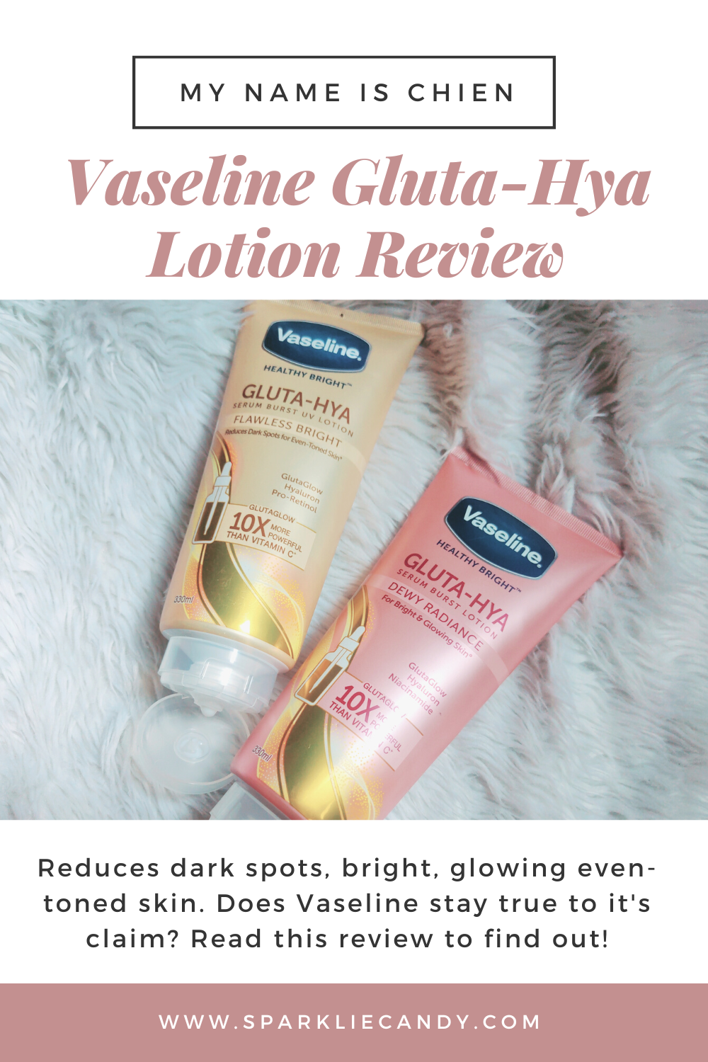 The best ever brightening lotions for massive skin glow💯 Vaseline gluta-hya  lotion review 