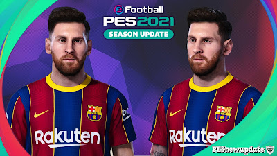 PES 2021 Faces Lionel Messi