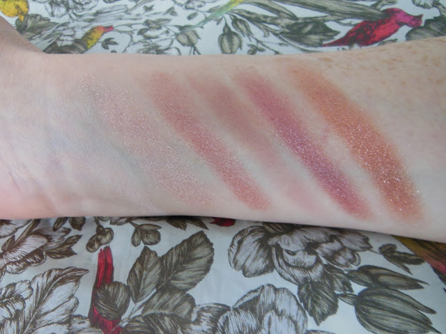 Urban Decay Naked 3 palette eye shadow swatches