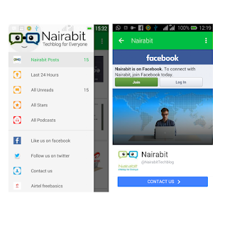 Nairabit Techblog app facebook