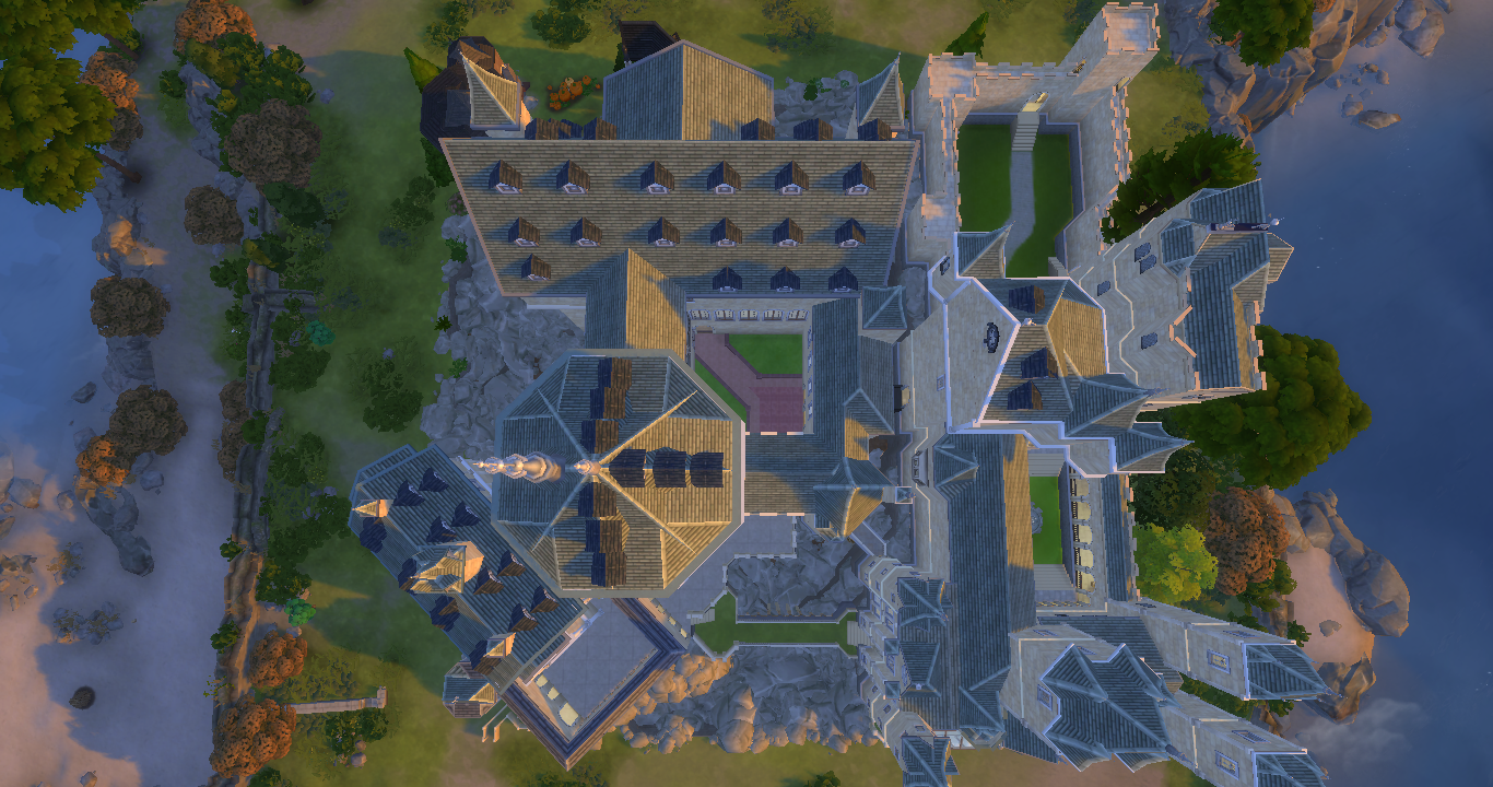 Hogwarts The Sims 4 ปราสาทฮอกวอตส์ The Sims 4