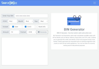 Stylish CC - BIN CC Generator Free Script