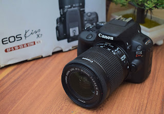 Kamera Canon Kiss X7 Fulset Bekas