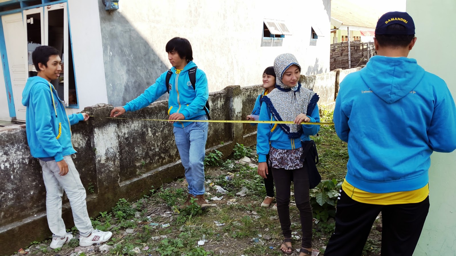  Pengukuran Lokasi  Kantin Keamanan Pangan Jajanan Anak 