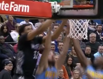 Karl-Anthony Towns putback dunk