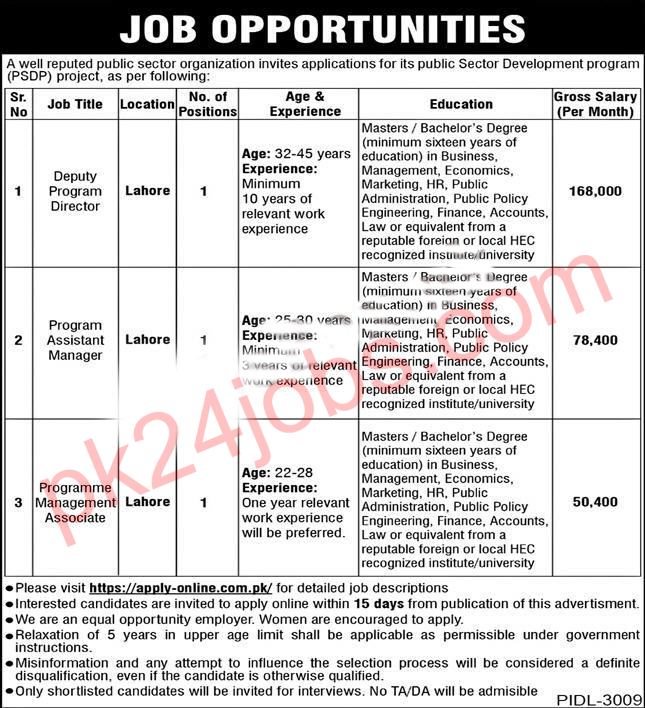 PSDP Jobs 2022 – Government Jobs 2022