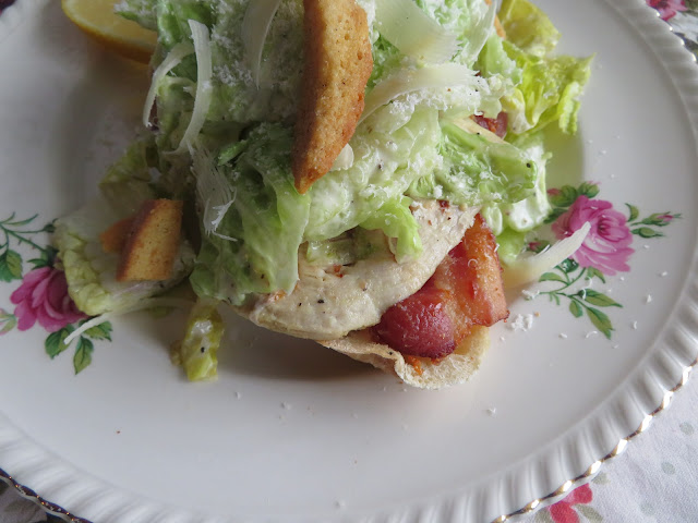 Grilled Chicken Caesar Sandwich