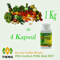 manfaat, fungsi, protein, spirulina, tiens, tubuh