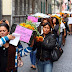 Protestan por feminicidios en Puebla; temen represión por manifestarse