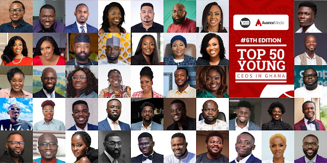 2023 Top 50 Young CEOs in Ghana Announced 